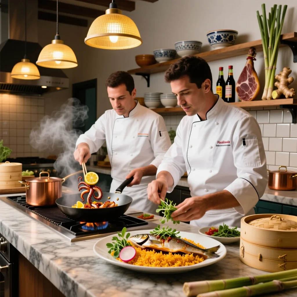 Qué es la cocina fusión asiática