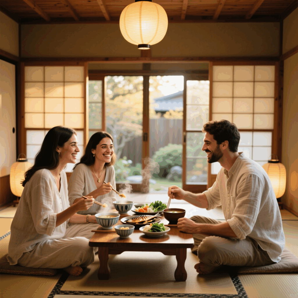 ¿Por qué comer en tatami La filosofía japonesa detrás de sentarse en el suelo
